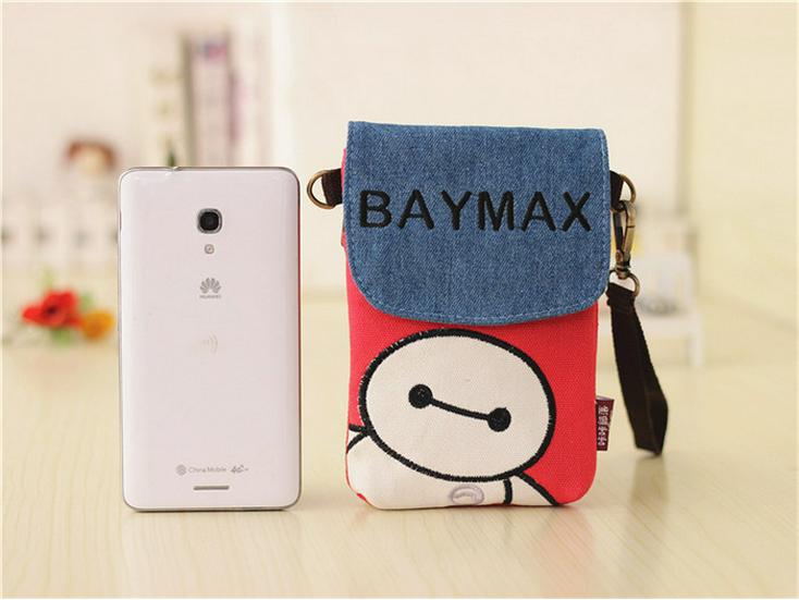 6" Rankinė per petį telefonui - Moteriškas medžiaginis pakabukas ant kaklo ir piniginė monetoms iPhone 7 Plus