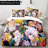 3d Anime Hunter X Hunter Bedding Set Duvet Cover Bed Set Quilt Cover Pillowcase Comforter King Queen Size Boys Adult Bedding Set