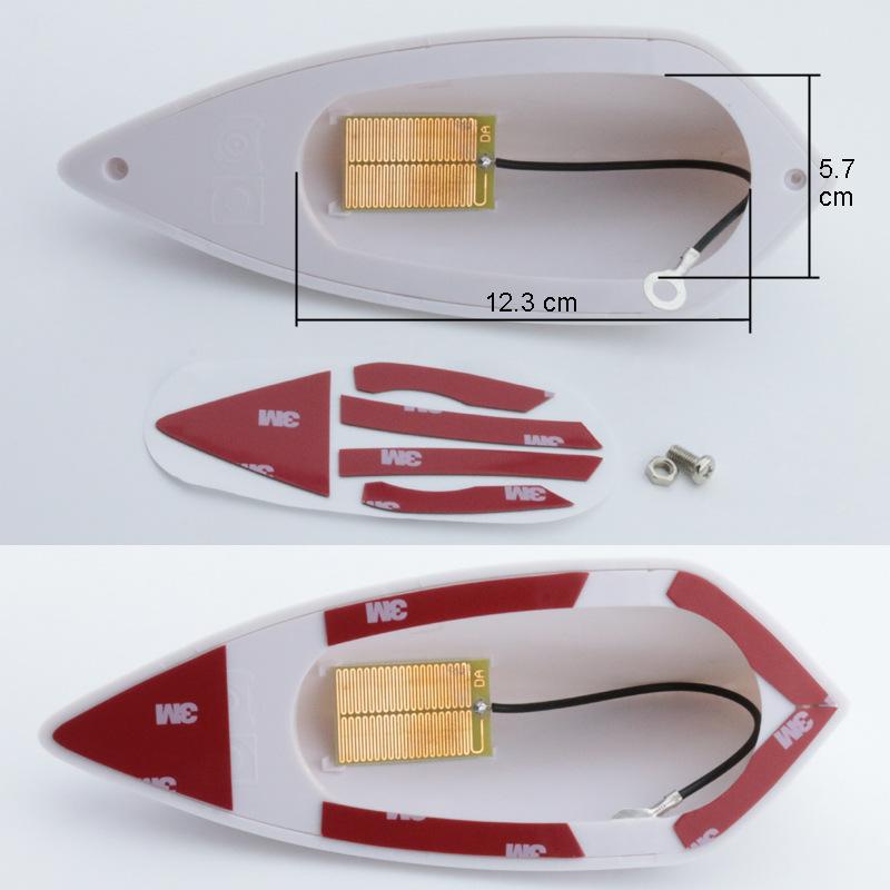 1 Set Car Radio Aerials Signal Receiver Car Styling Universal 5D Shark Fin Antenna Suitable For Nissan Qashqai J10 J11
