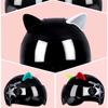 Samochód motocykl kask rowerowy kot piękna dekoracja uszu motocykl terenowy twarz pełny kask terenowy samochód diabelskie rogi Casco Moto