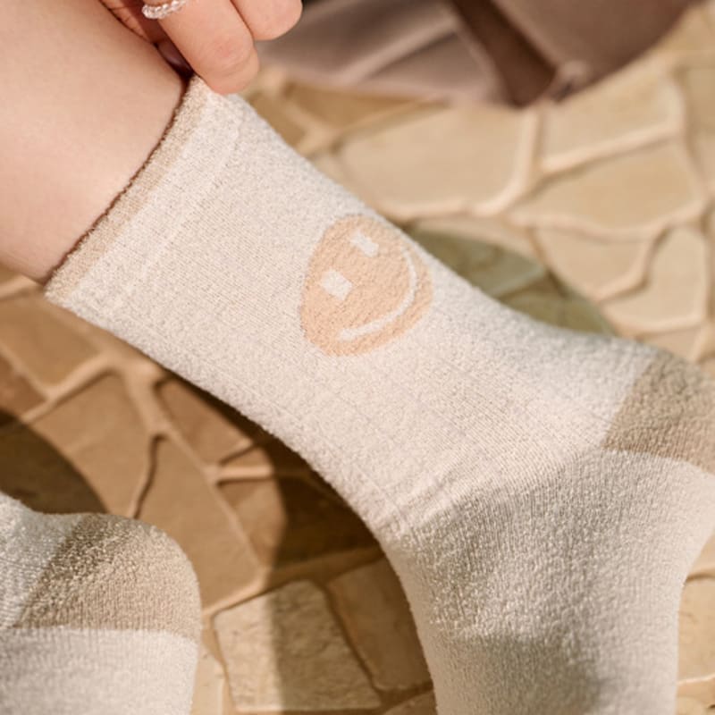 Abiruz Women's Happy Smile Socks HM-71-WBT