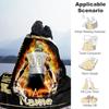 Rugby Player345 Customize Text Blanket Cozy Personalized Blanket Soft Warm Cozy Throw For Seaside Sofa Nap Chair for All Occasions