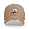 Custom Punk Unisex Cartoon Chocolate Red Candy Face Baseball Cap Adult  Adjustable Dad Hat for Unisex WoUnisex Hip Hop Snapback Caps