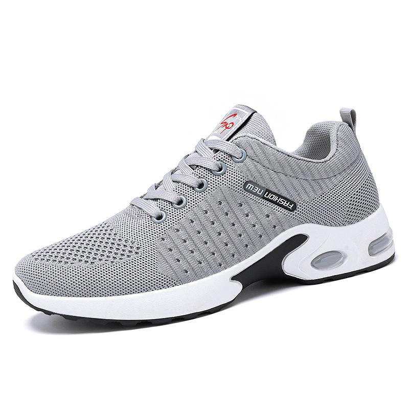 Men's Breathable Lightweight Summer Running Shoes - Soft Sole, Casual, and Versatile Sports Sneakers