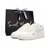 Air Force 1 White Diamond Moonlight, Shopping Bag Slip Resistant Cushioning Abrasion Resistant Low Top HF1058-133(Team935-BOX)