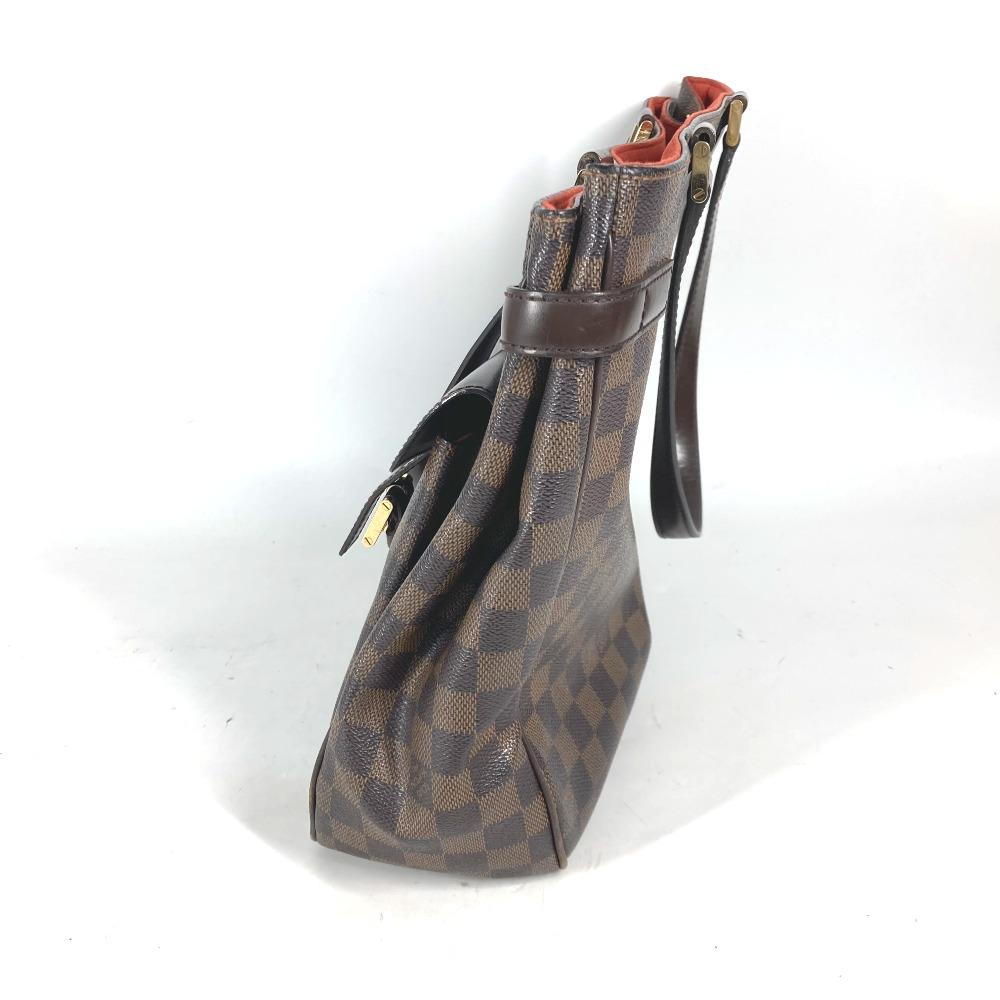 Louis Vuitton N51128 Damier Uzes Bag Tote Bag Shoulder Bag Canvas Ebene Brown