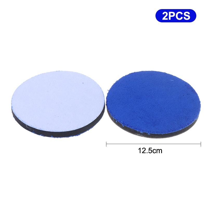 2Pcs 2/3/4/5/6/7Inch Microfiber Polishing Pad For Cars Body Polish Wax Buffer Pad Wash Cleaning Micro Fiber Polishing
