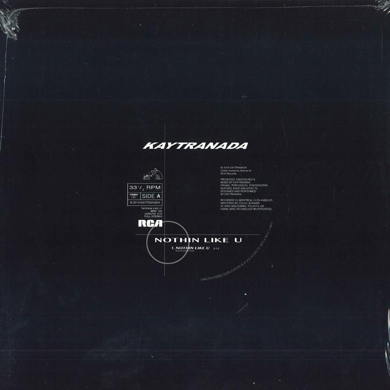 

LP Record KAYTRANADA - Nothin Like U / Chances 19075927061 RCA 2019 US Rap & Hip-Hop/R&B