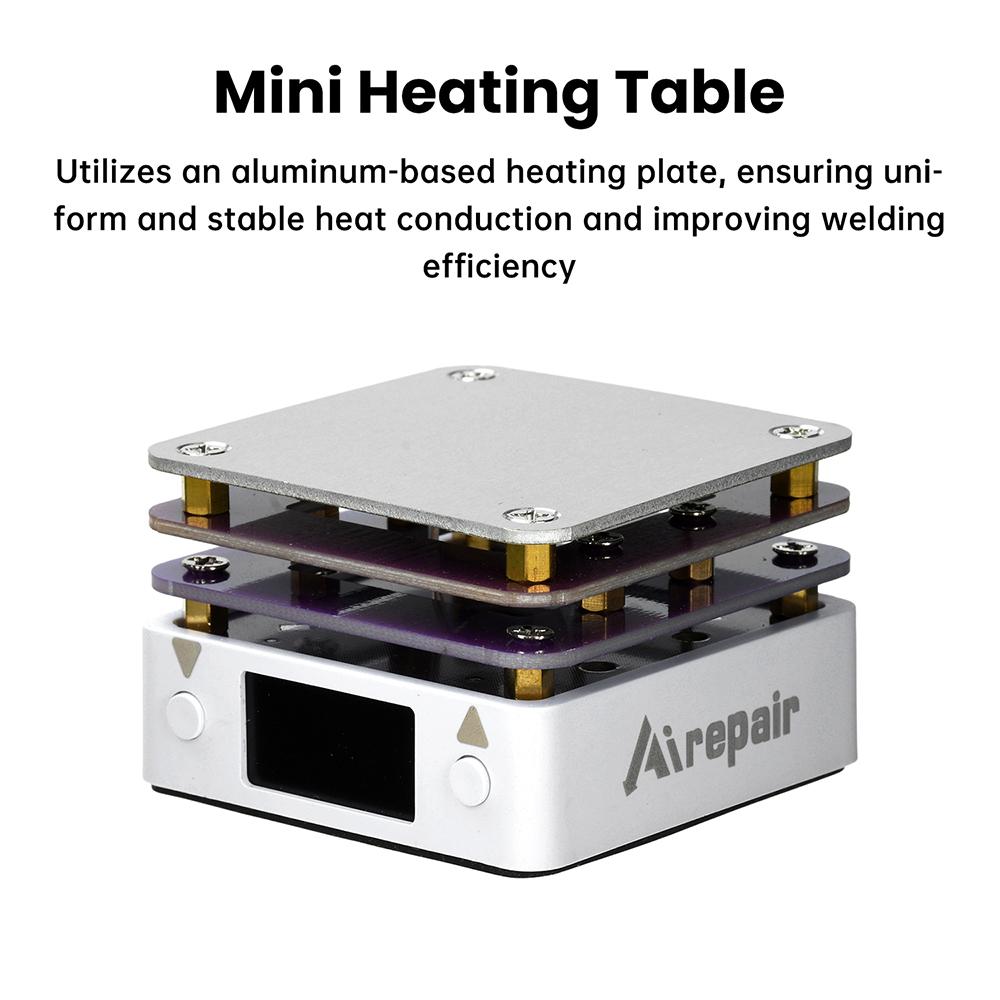 PD65W Mini Hot Plate Digital Soldering Preheating Rework Station PCB SMD Board Soldering Plate Heating Table Repair Tools