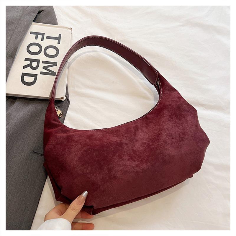 Fashion dumpling bag women's bag new high-end simple handbag commuter simple armpit bag