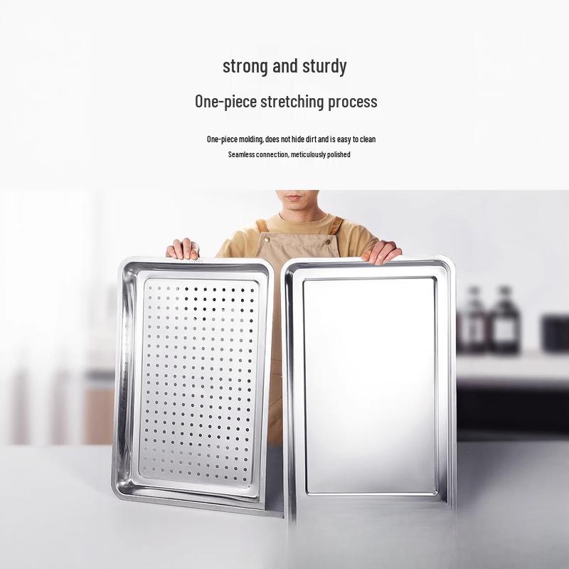 Multi-purpose Iron Steaming and Grilling Tray