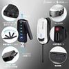 Wireless Microphone USB Wireless Pin Microphone PC Smartphone Compatible Lightweight Small 2 Pers...