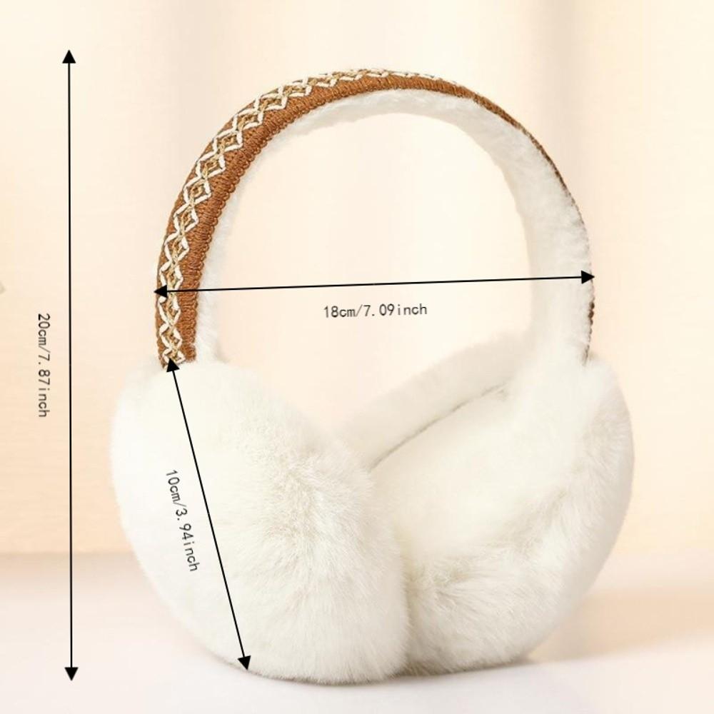 Faux Fur Ear Warmers Foldable Winter Ear Cover Gifts Earmuffs Winter Wear