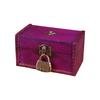 Vintage Jewelry Storage Box with a Lock Retro Style Desktop Organizer Collection Gift Box  Home Use