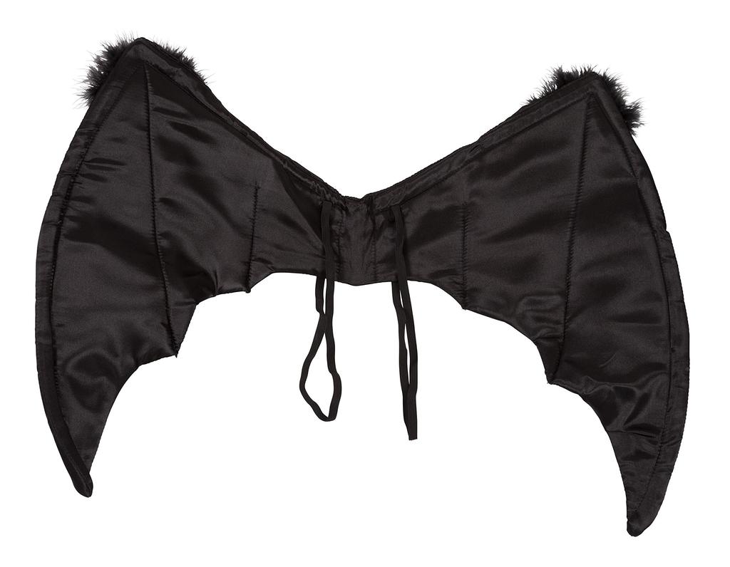 Piatră Transparentă Party City Cosplay Aripă de Vrăjitoare Unisex Negru