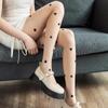 Letter Print Patterned Stockings - Breathable Spring/Summer Thin Pantyhose