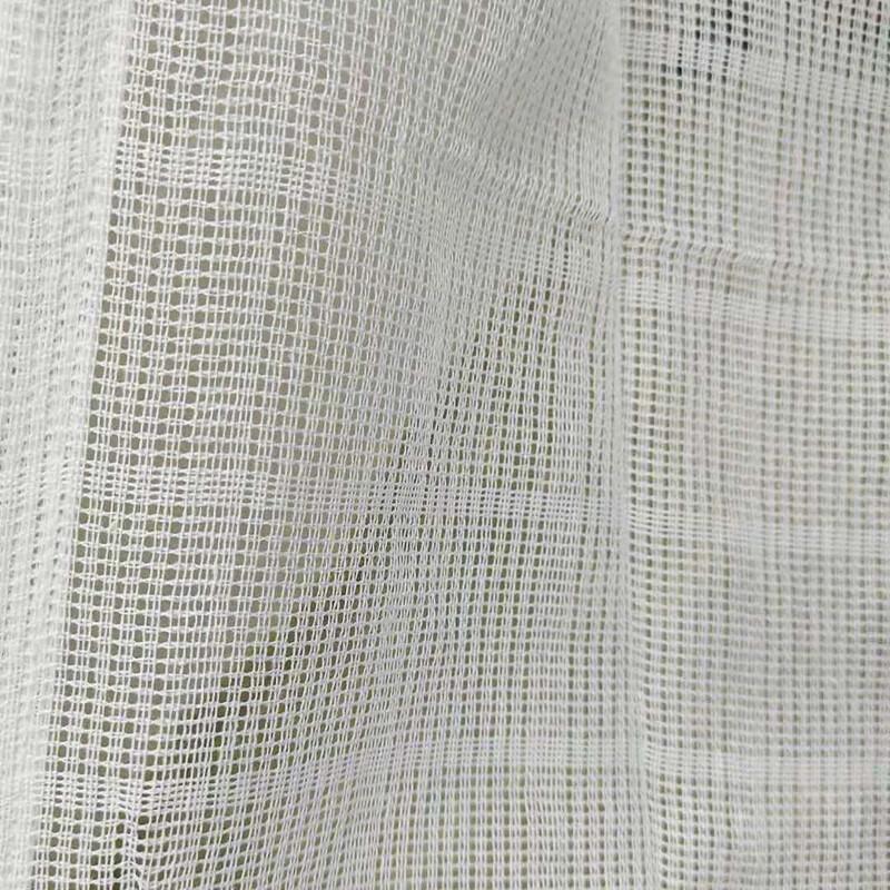 Lilang White Mesh Fabric