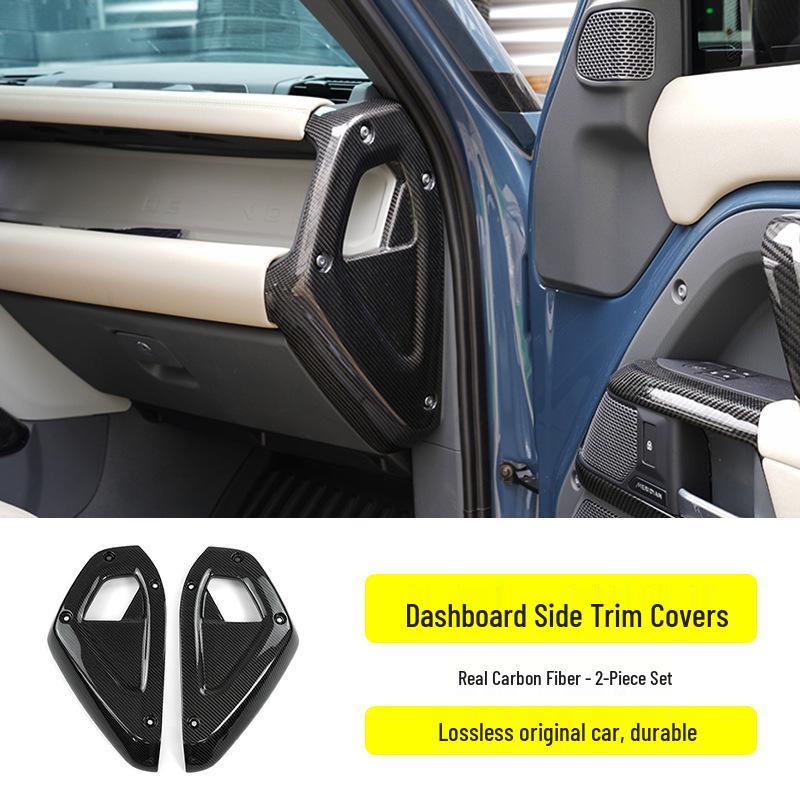 Carbon Fiber Interior Upgrade Kit for 20-26 Land Rover Defender - Easy Install, Non-destructive 