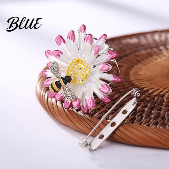 Scarf Fastener Button Large Chrysanthemum Alloy Silk Anti-rust Accessory Buckle
