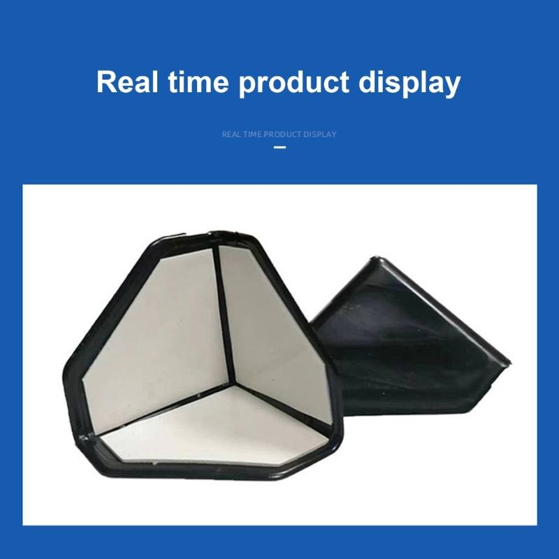 Adhesive Corner Guards for Shipping Cartons, 50 Plastic Protectors for Moving and Package Corner Coverage Tasks