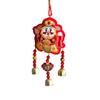 Handmade Chinese Fu Word Wind Chimes Red Lucky Lion Sachet Pendant  Spring Festival