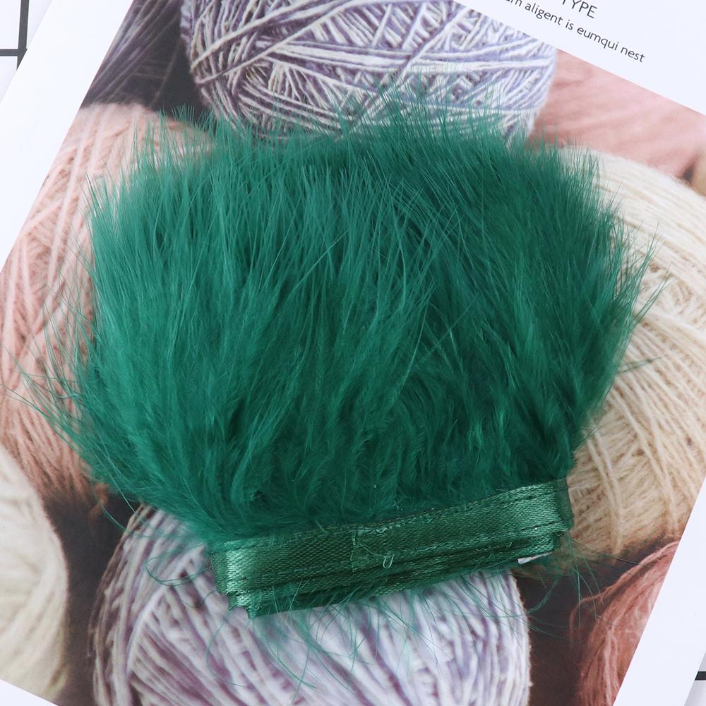 10 Meter Flauschig Weiche Truthahnfedern Besatz Fransen Gefärbtes Buntes Band Kleid Kleidung Nähzubehör Dekoration Feder Handwerk