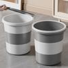 Bathroom Trash Can,Bathroom Garbage Can,Plastic Trash Bin Round Waste Basket for Bathroom,Bedroom,Office,Kitchen,Room