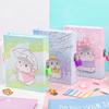 Diary Notebook with Lock Creative, Cartoon Password Notebook for Student Children's Gift Ledger