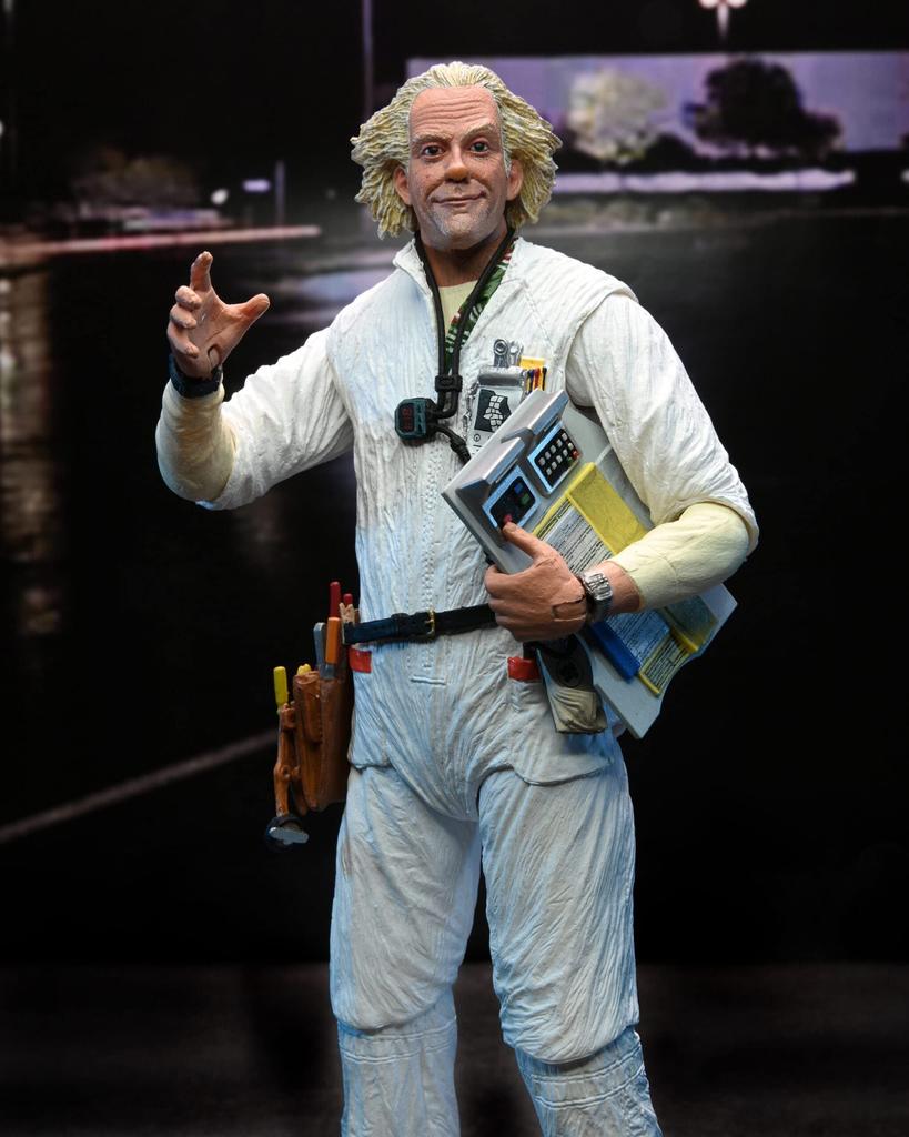 NECA Back To the Future - Ultimate Doc Brown 1985 - 7-inch Scale Action Figure
