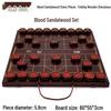 Qiuqiao Carved Wood Chinese Chess Set