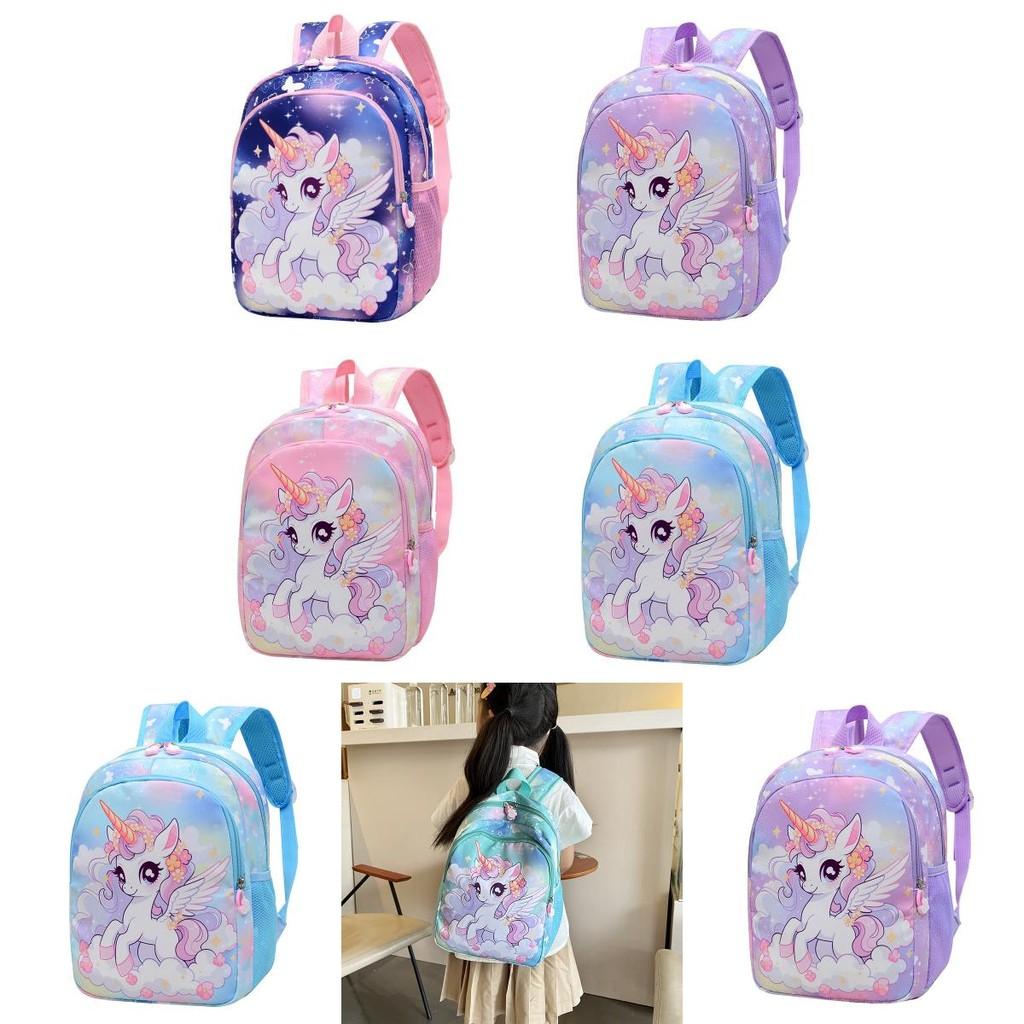 Kids School Bag Featuring Unicorn Design With Antishock Padding And Ergonomic Straps For Toddlers