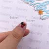 100pcs Resin Cute Colorful Mini Red Cherry Art Nail Flatback Stone Applique DIY Fruit Scrapbook Decor Jewelry Accessories Crafts