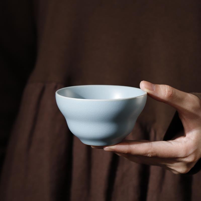 Splendid Shanhe Ceramic Teacup Set with Hand Gift Tea Cup Gift Box High-end Master Cup Business Company Gifts