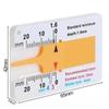 0-20mm Misuratore di Profondità Battistrada Pneumatici Auto Indicatore di Profondità Calibro Misuratore Moto Rimorchio Furgone Strumento di Misura Ruota Forniture di Misurazione