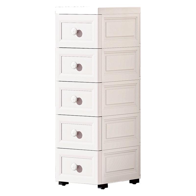 Morandi Multi-layer Plastic Drawer Storage Cabinet for Bathroom Use