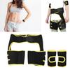 Slimming Belt Fat Burning Abdomen Hips Leg Trainer Workout Belt with 2pcs Arm SleeveL XL