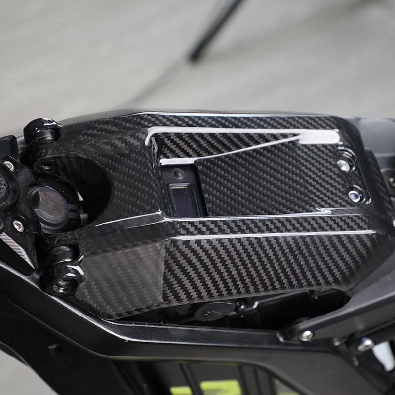 Carbon Fiber Battery Cover for Qiulong Sur-Ron Light Bee Electric Dirt Bike