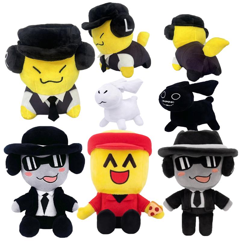 Anime Forsaken Chance Plush Doll Forsaken Stuffed Chance Forsaken Plushie Room Decoration Soft Toys Birthday Christmas Gifts