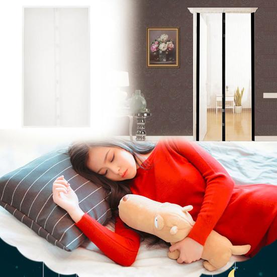 Summer Anti Mosquito Insect Curtains Magnetic Mesh Net Kitchen Door Drop Screen