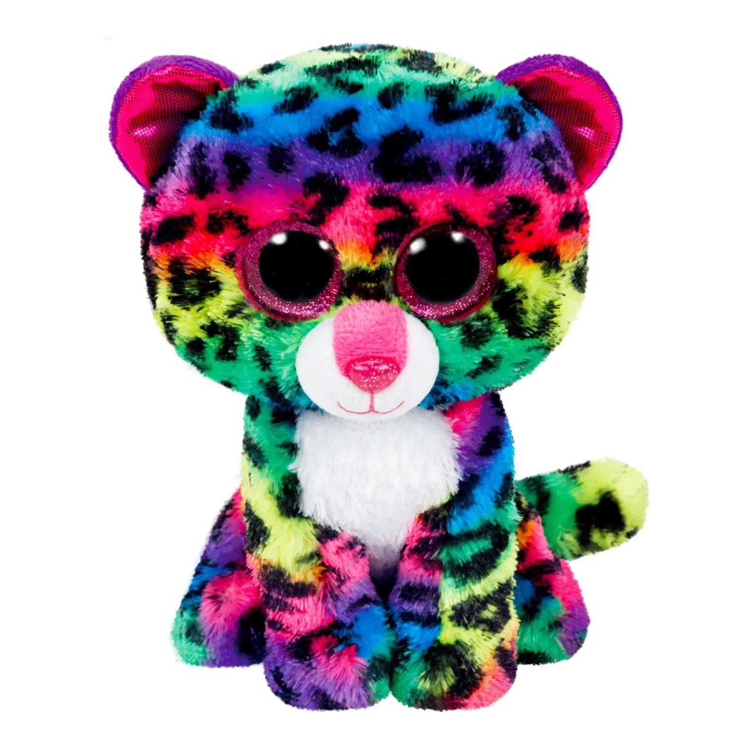 

Горячая распродажа Ty Beanie Push Animal Unicorn Cat Owl Giraffe Soft Stuff Toys White Rabbit Dog Big Eye Dolls Gril Birthday Gift 15 см 15cm