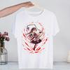 Puella Magi Madoka Magica Tshirt Unisex Retro Washed Vintage Anime Graphic Print Harajuku Streetwear Hip Hop Cotton Short Sleeve