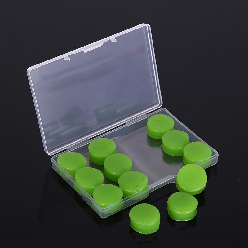 6/12PCS Silicone Ear Plugs Noise Reduction Sleep Anti Canceling Sound Insulation Earplug Protection Sleeping Reusable Ear Plugs
