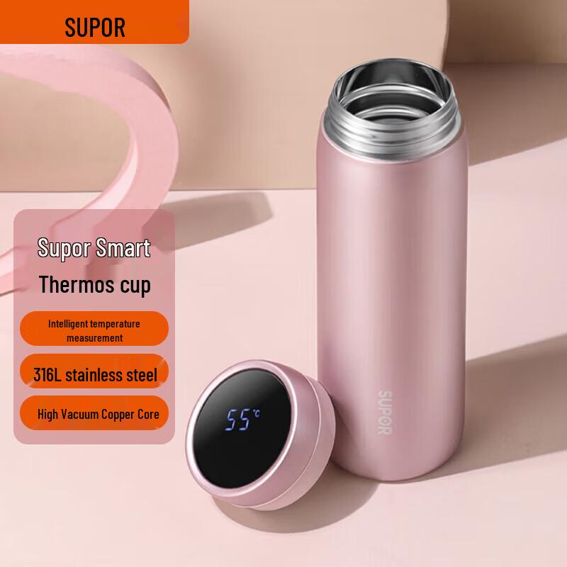 

Supor Smart 316L Stainless Steel Thermal Mug