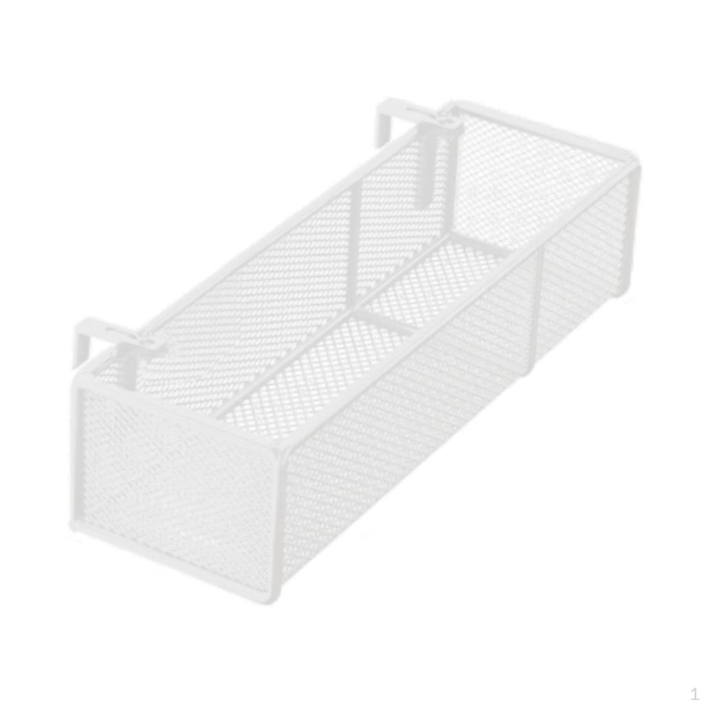 Adjustable Hook Hanging Organizer Rack for Dormitory Bed, Ideal Phone And Drinks