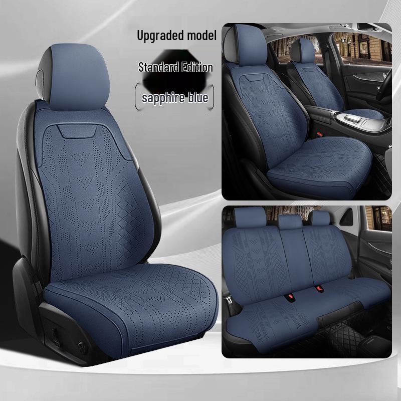 Geely Galaxy L7 Suede Seat Cushions & Covers - Long Teng MAX Asian Games Edition