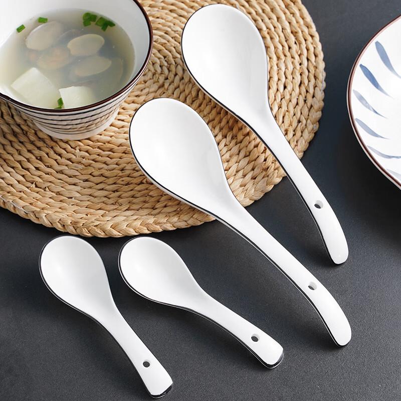 Nordic Style Enamel Soup Spoon