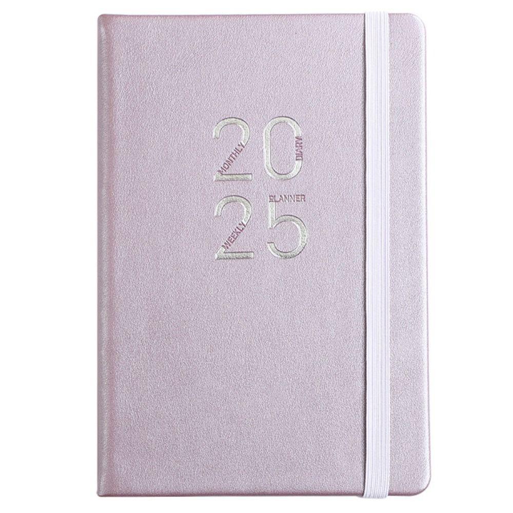 5 Colors 2025 Planner Notebooks A5 Sketchbook Schedule Journals  Office School Supplies