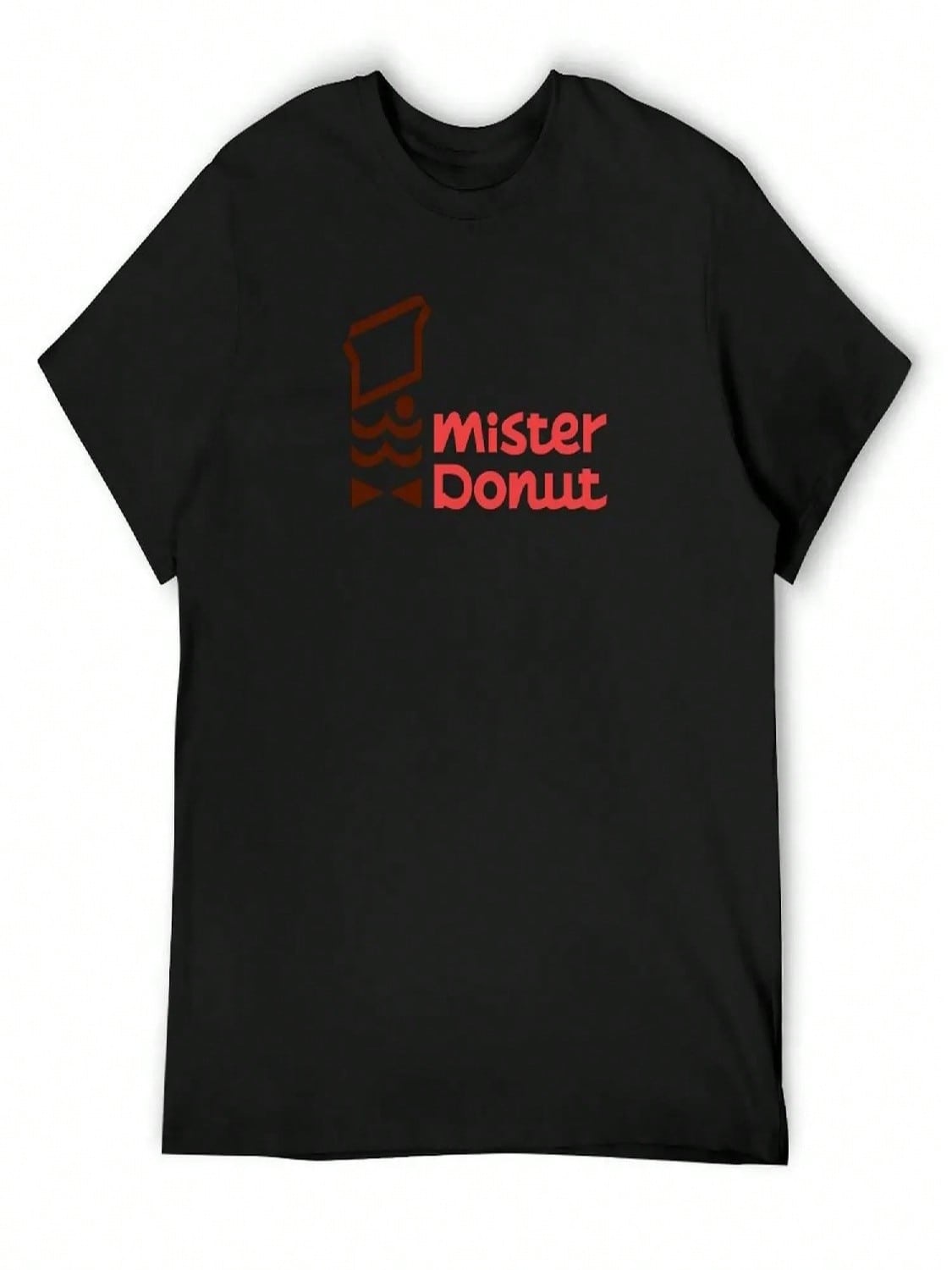 Mister Donut - Japanese Donuts! T-Shirt Rapper Graphic Tees Graphic Tee Shirt Topping Fitted T Shirts For S разноцветный