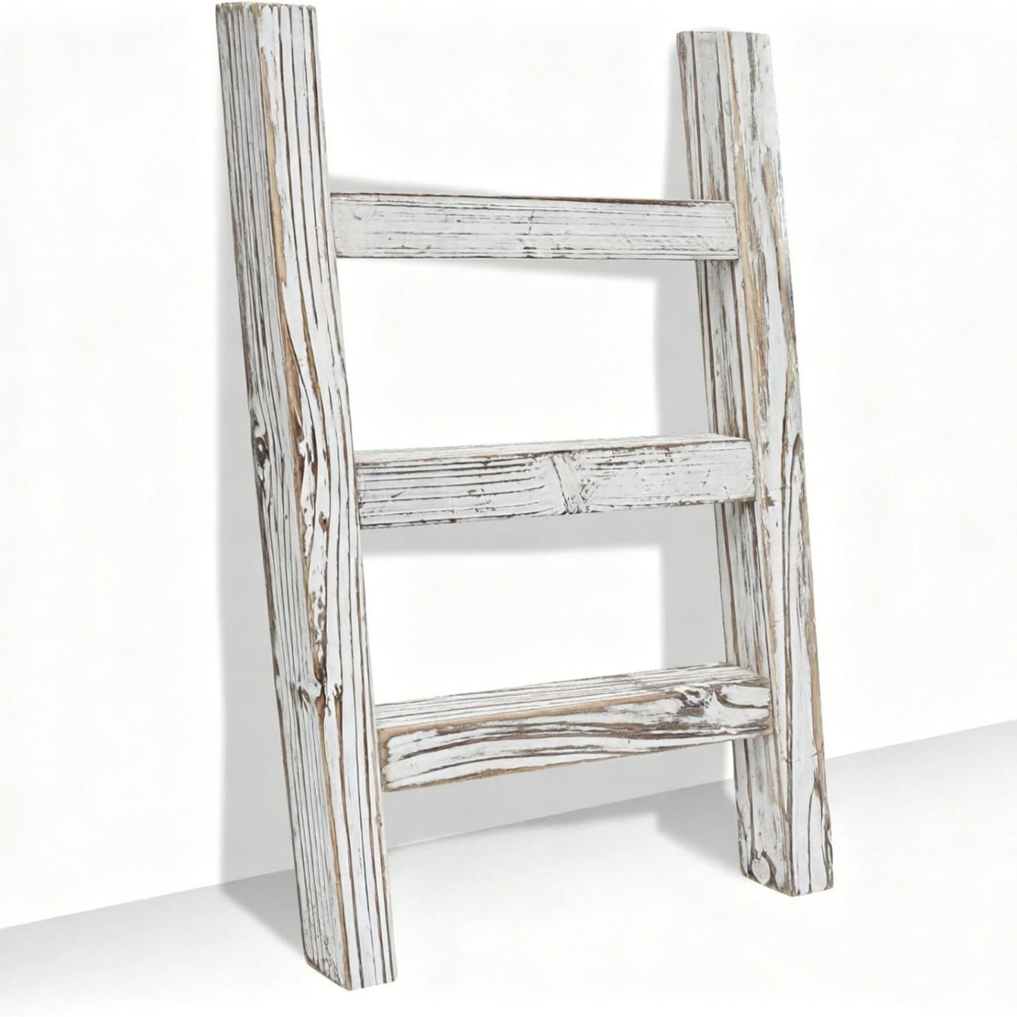 Ladder Towel Rack 3 Tier Vintage