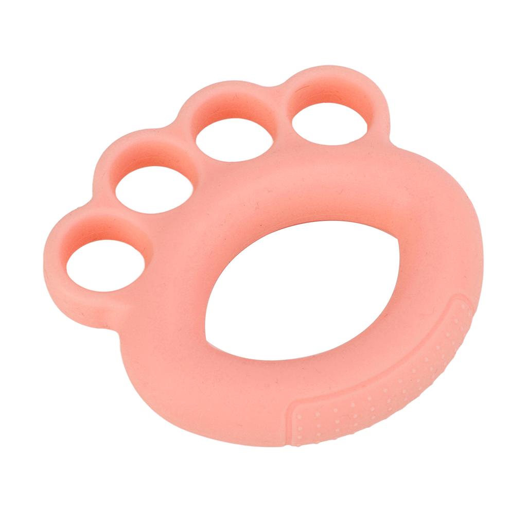 Finger Strength Trainer Hand Grip Exerciser Strengthener Silicone for Children AdultRose